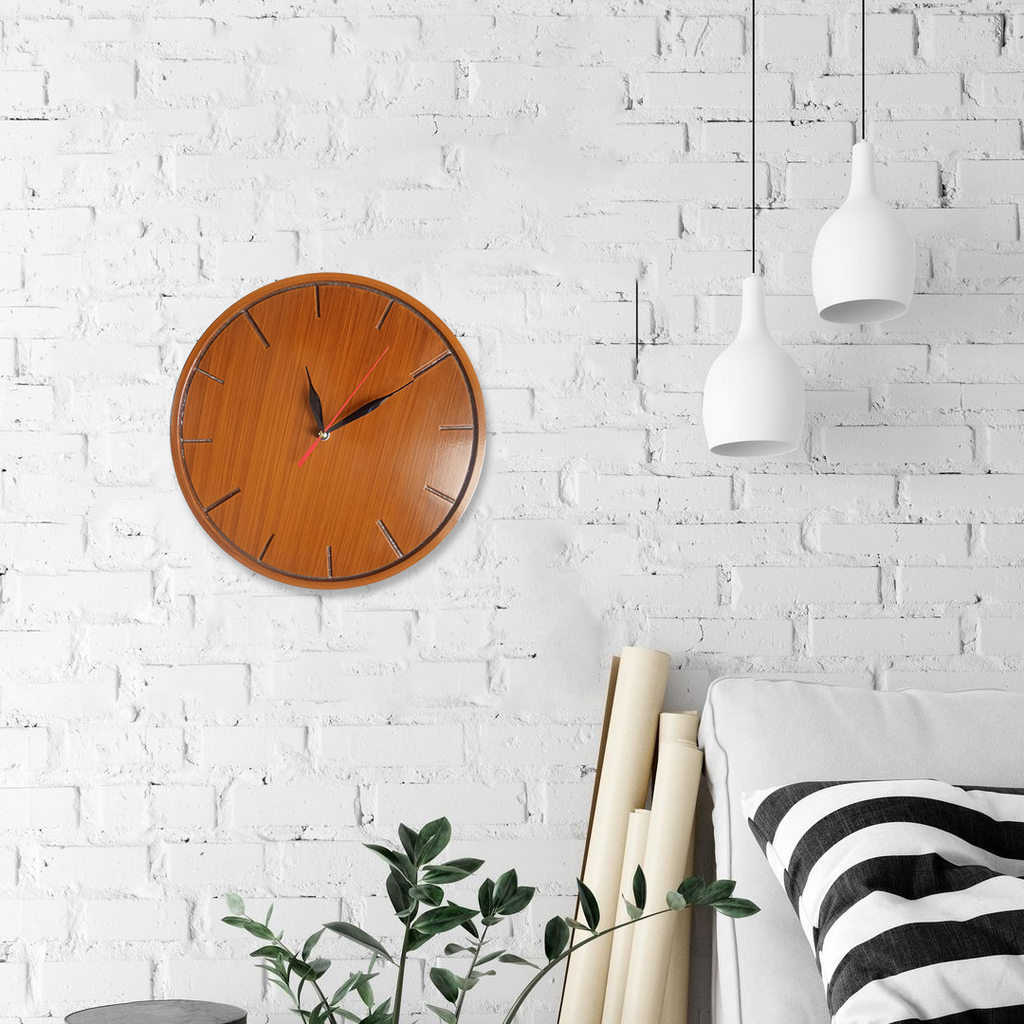 Nordic Wood Clock