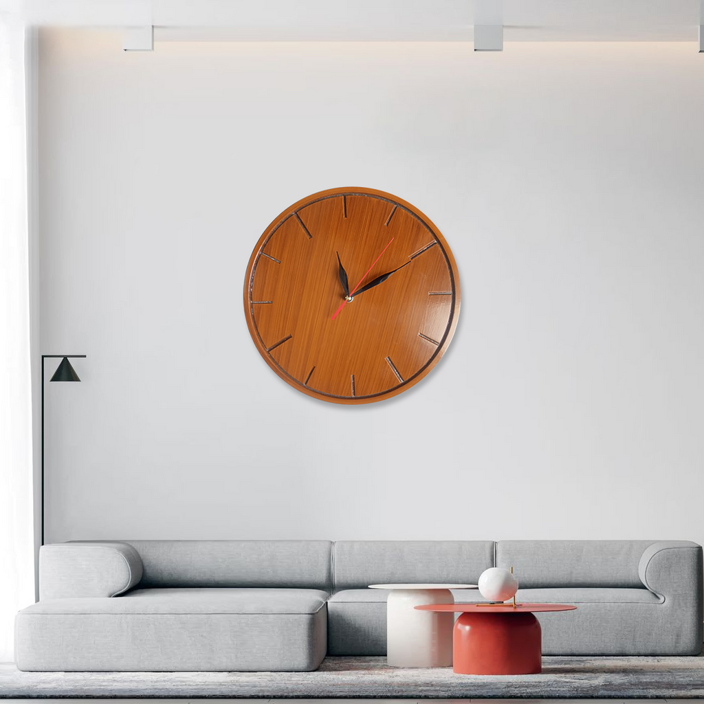 Nordic Wood Clock