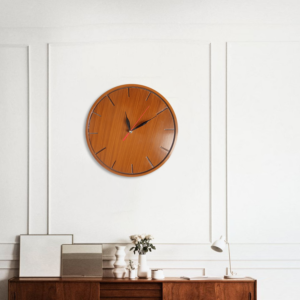 Nordic Wood Clock
