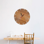 Teak Wood Clock