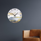 Golden Mist Clock