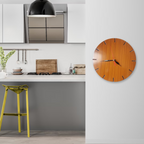 Minimal Wood Clock