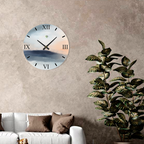 Blush Cloud Clock