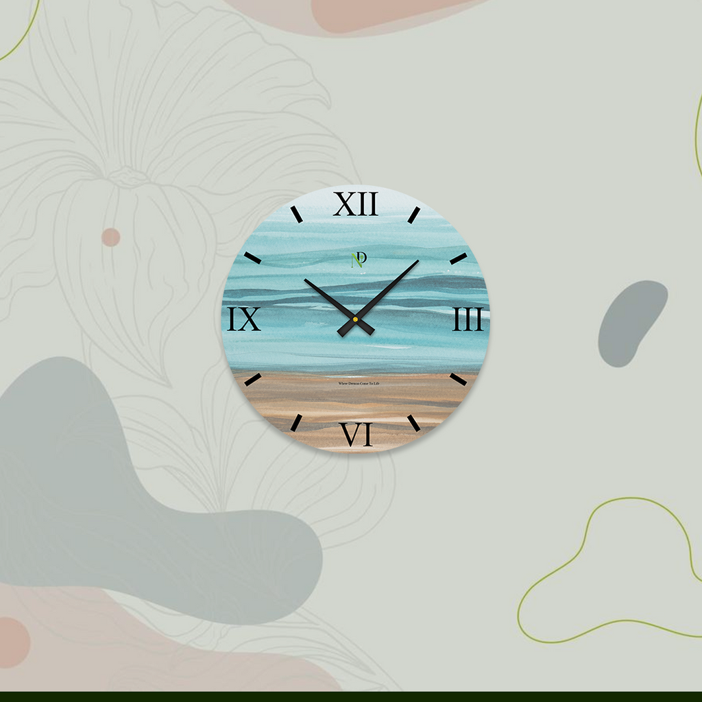 Coastline Clock