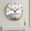 Golden Mist Clock