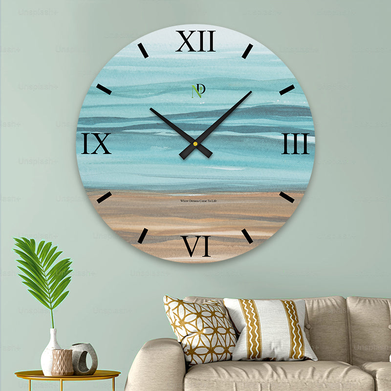 Coastline Clock