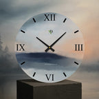Blush Cloud Clock