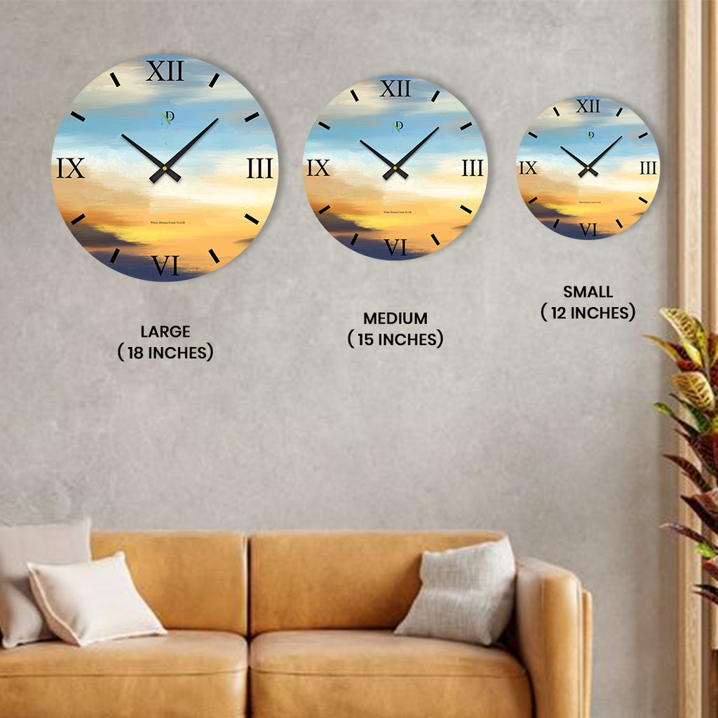 Sunset Clock