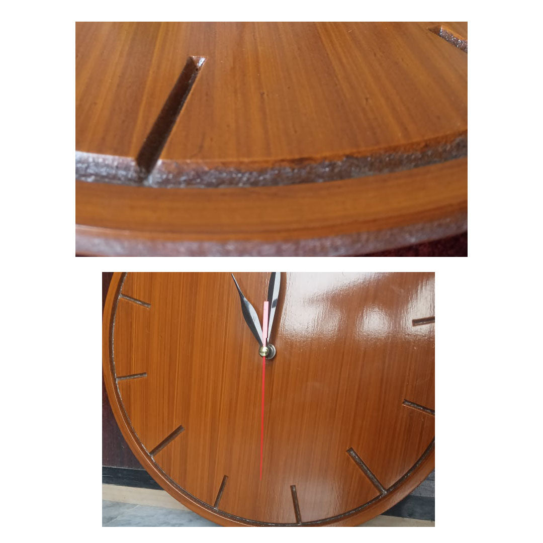 Nordic Wood Clock
