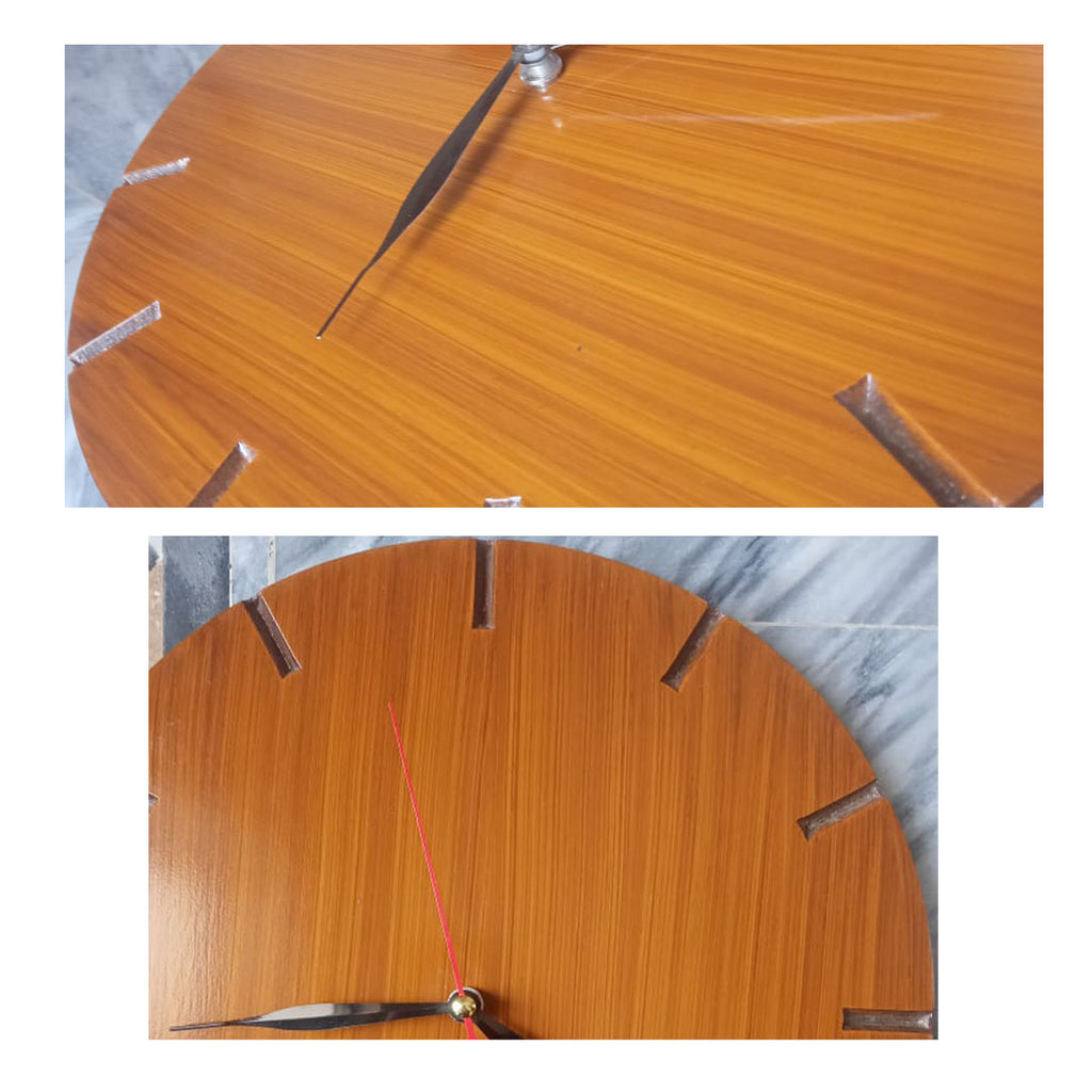 Minimal Wood Clock